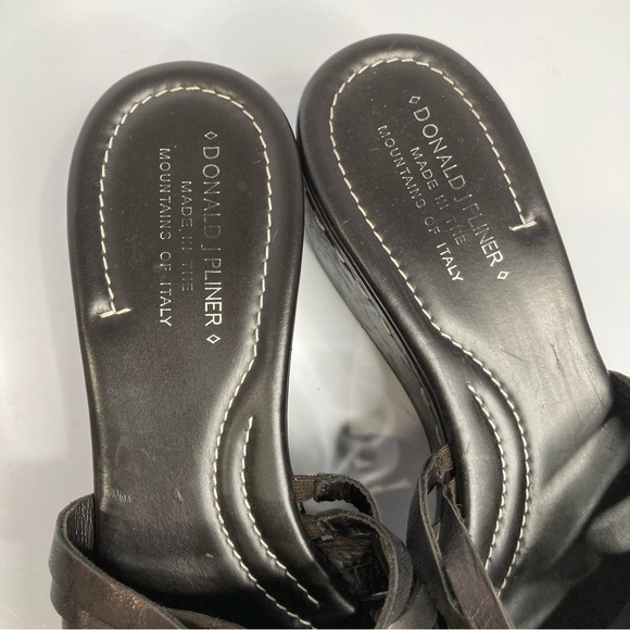 Donald J Pliner Siena platform slide sandals size 9 - Picture 3 of 9